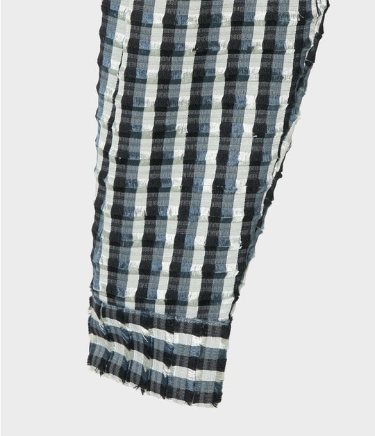 STRIPE CUT JACQUARD DRESS 詳細画像