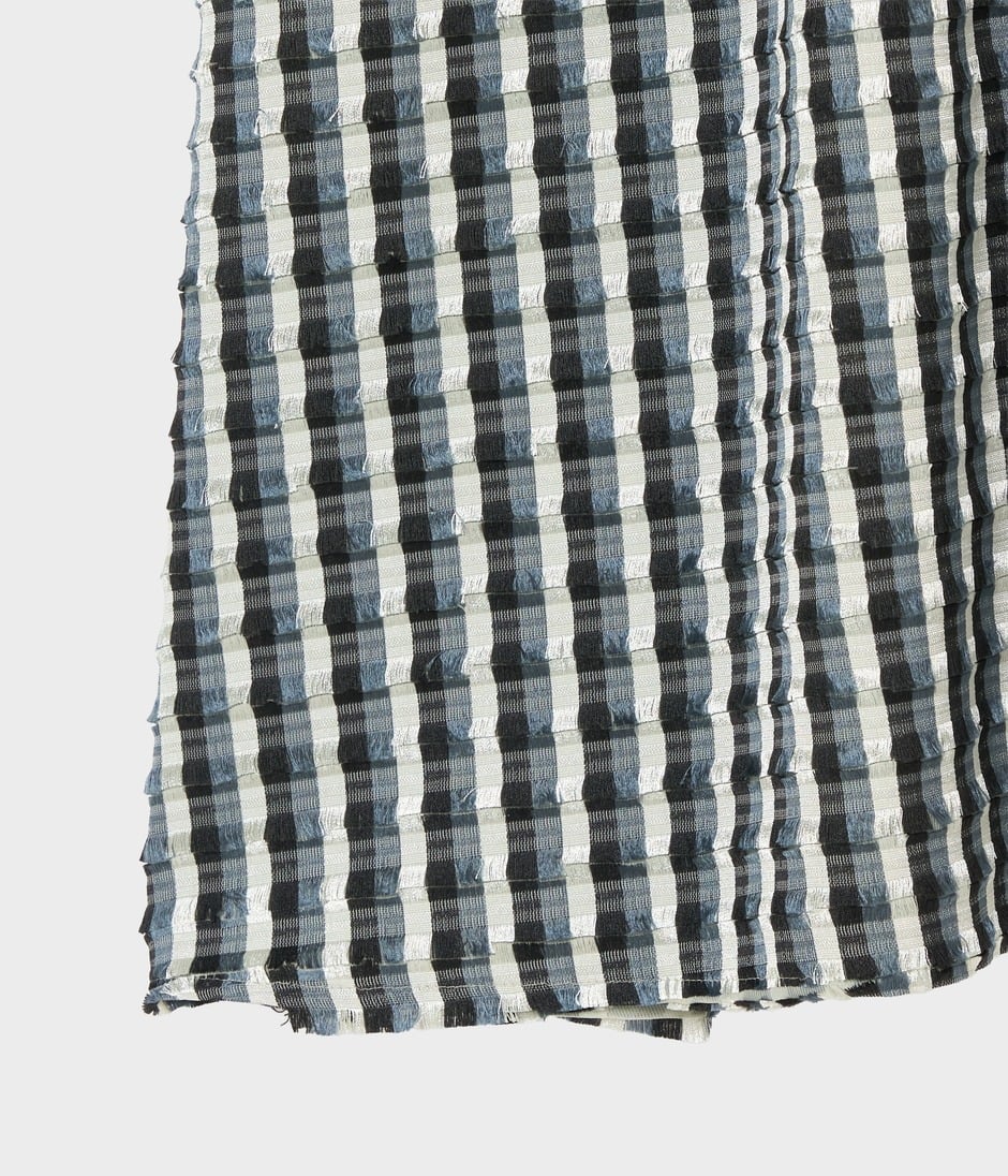 STRIPE CUT JACQUARD DRESS 詳細画像 MARBLE GREY 6