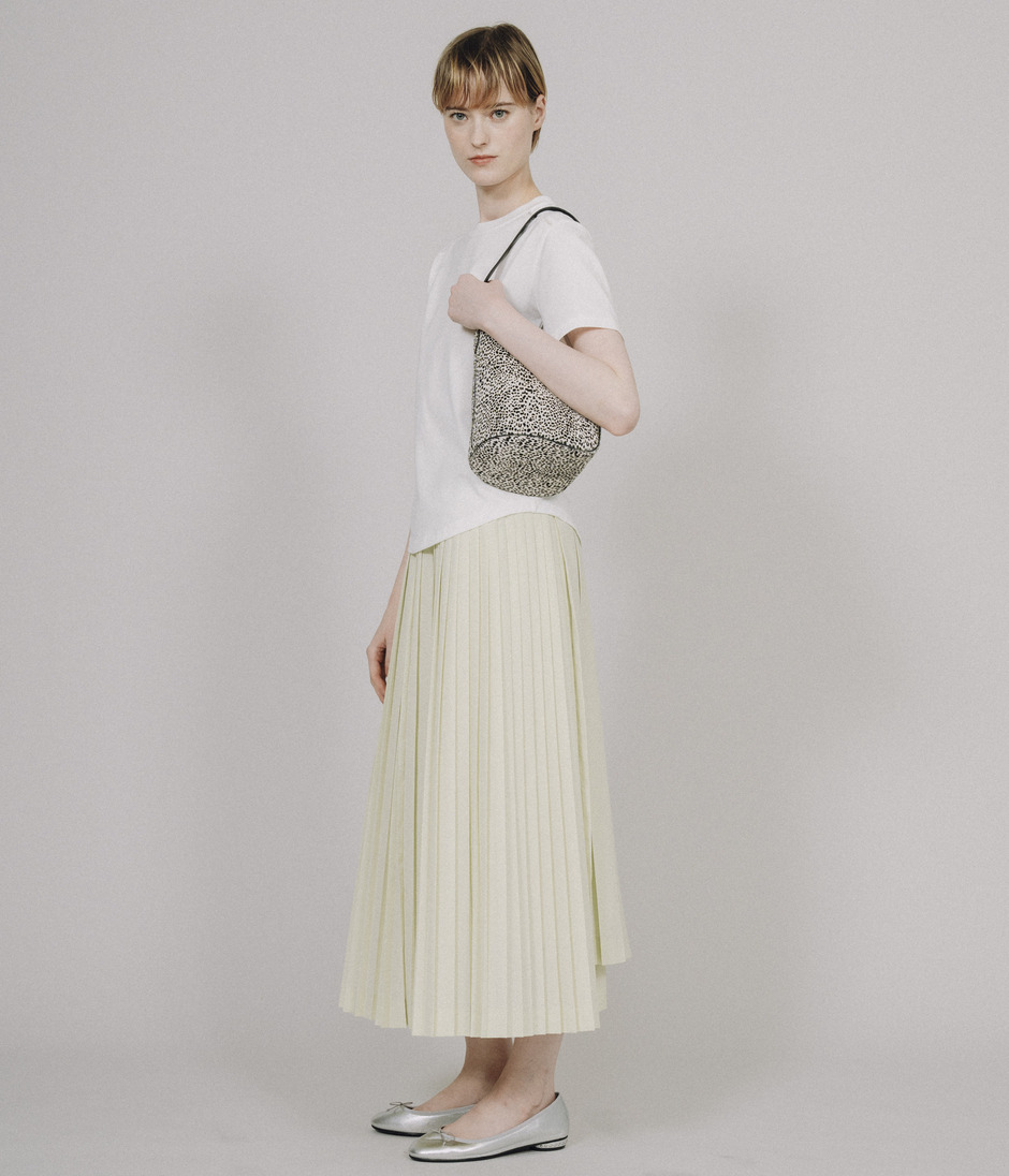 PLEATED SKIRT 詳細画像 LIGHT GREEN 8