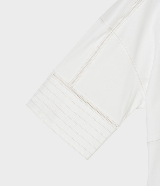 JERSEY TOP WITH STITCH 詳細画像