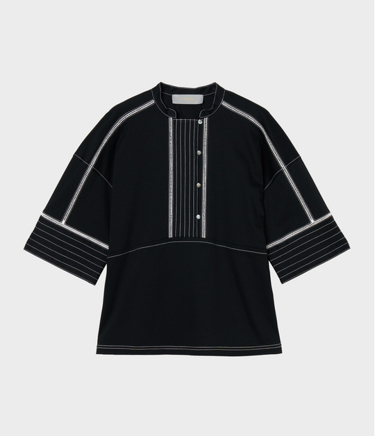 JERSEY TOP WITH STITCH