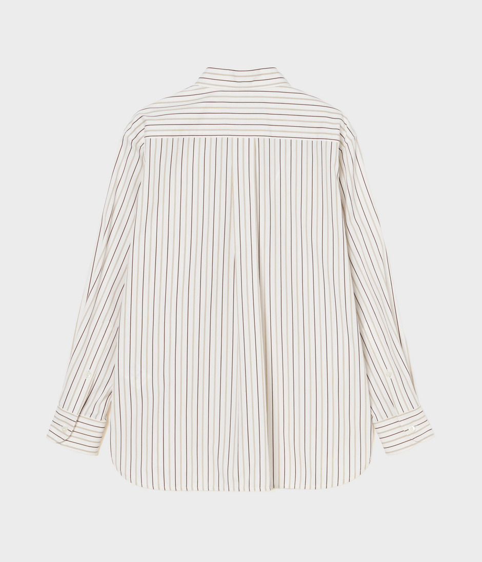 STRIPE SHIRT 詳細画像 PECAN 2