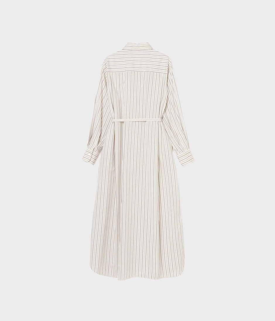 STRIPE SHIRT DRESS 詳細画像 PECAN 2