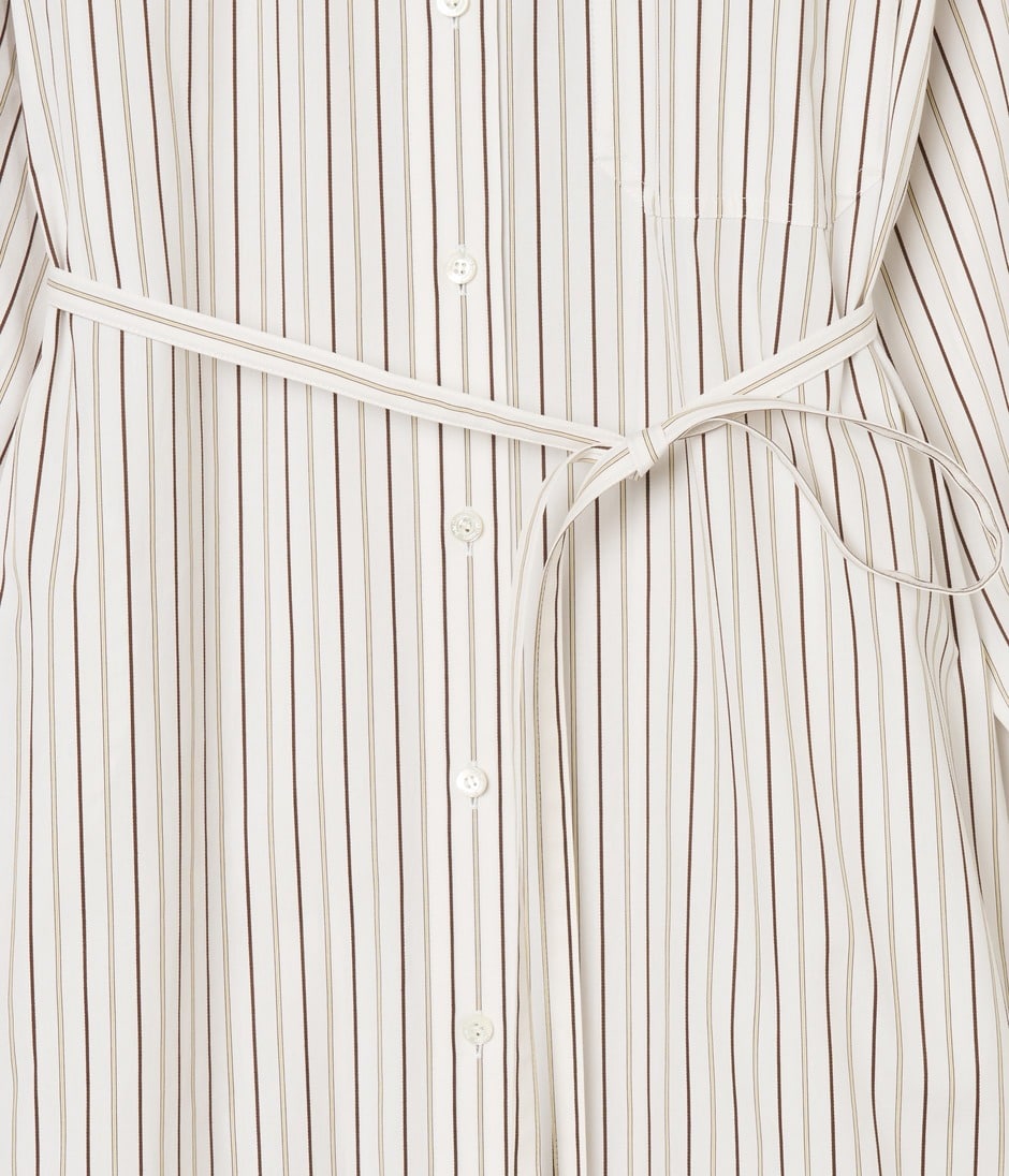 STRIPE SHIRT DRESS 詳細画像 PECAN 6