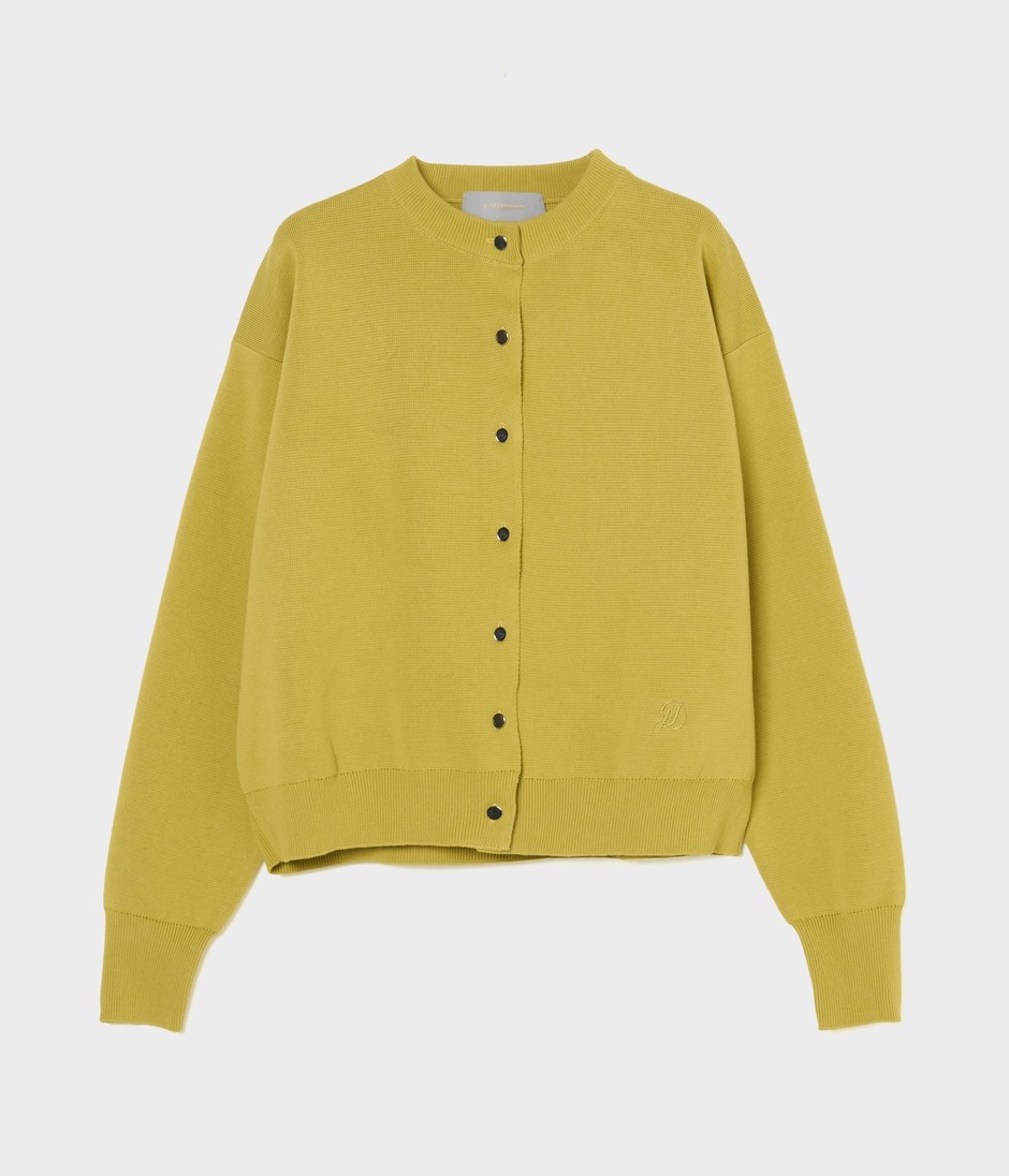 MILANO RIB CARDIGAN 詳細画像 OCHRE 1