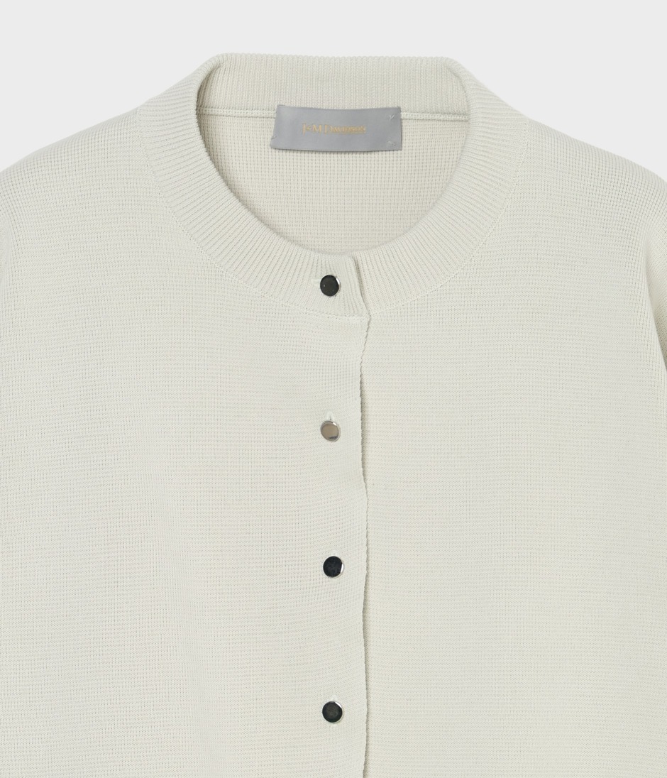 MILANO RIB CARDIGAN 詳細画像 MARBLE GREY 3