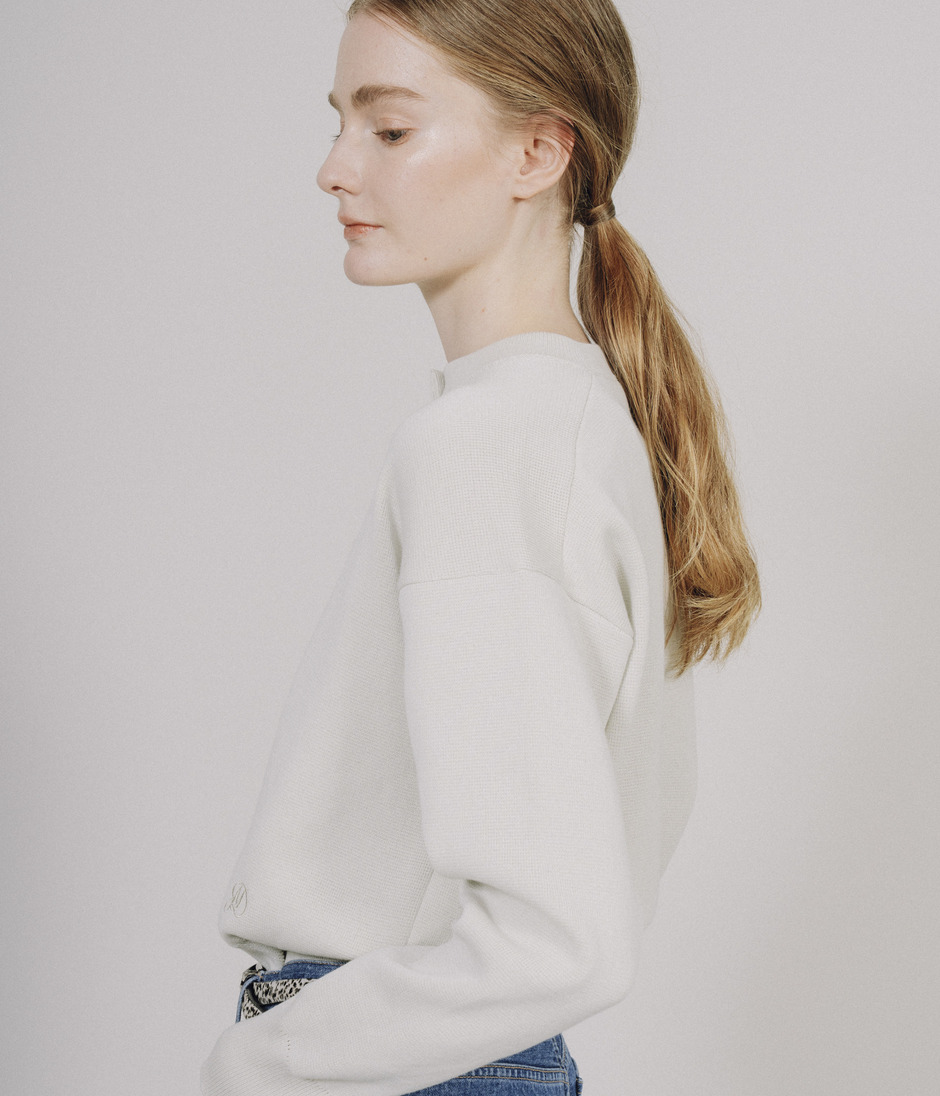 MILANO RIB CARDIGAN 詳細画像 MARBLE GREY 9