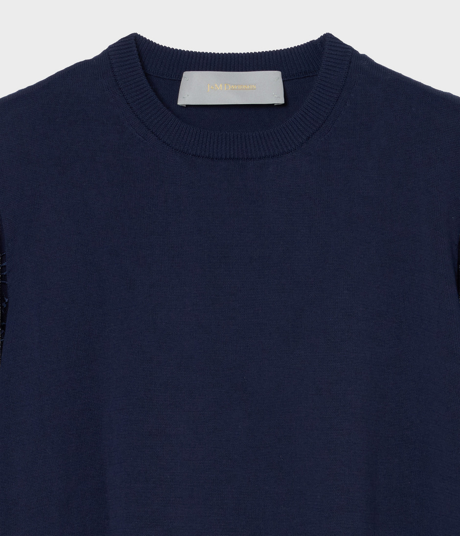 JMD TULLE TOP 詳細画像 NAVY 3