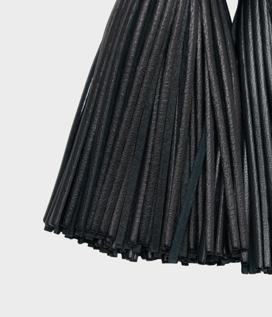 DOUBLE TASSEL CHARM 詳細画像 BLACK 4