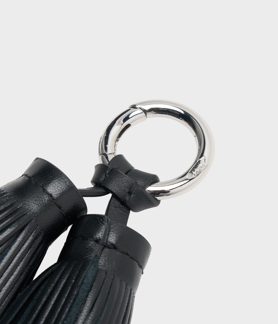 DOUBLE TASSEL CHARM 詳細画像 BLACK 3