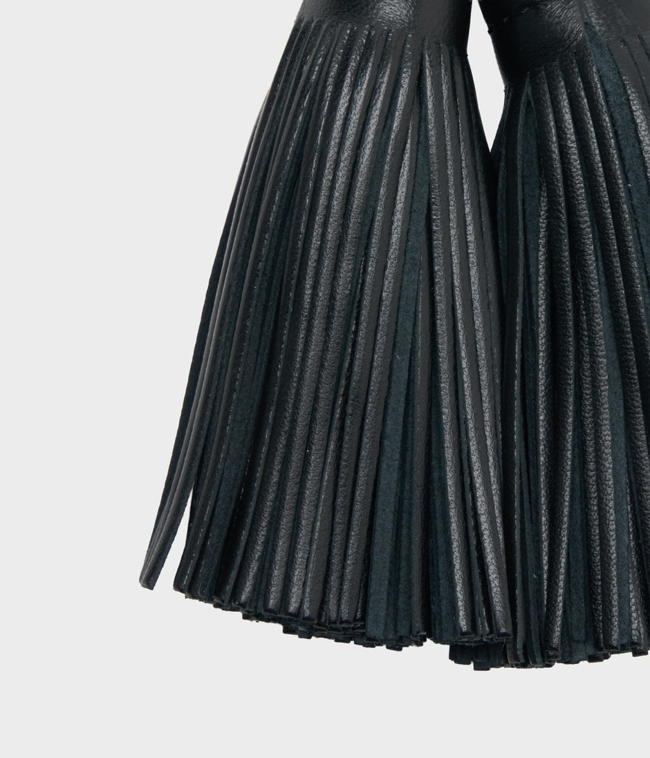 DOUBLE TASSEL CHARM 詳細画像 BLACK 4