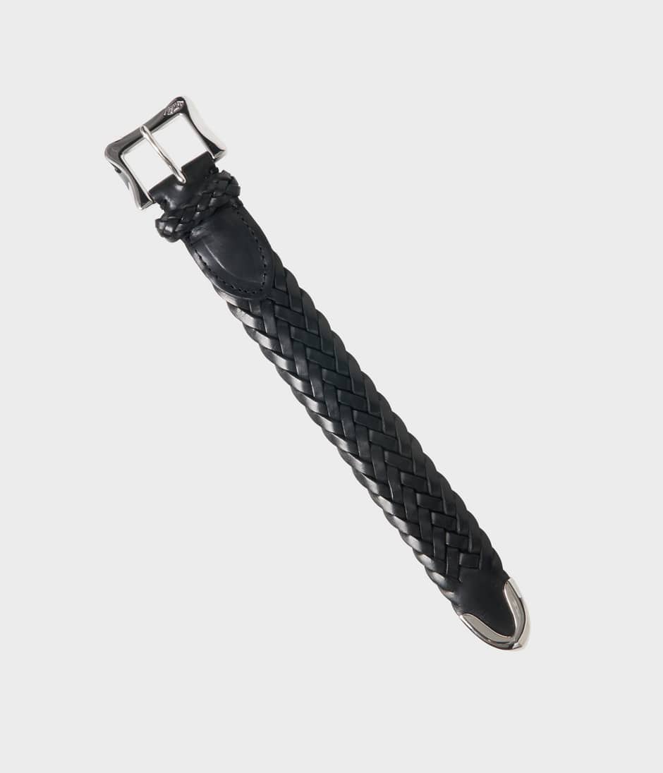 PLAITED ENVELOPE BRACELET 詳細画像 BLACK 4