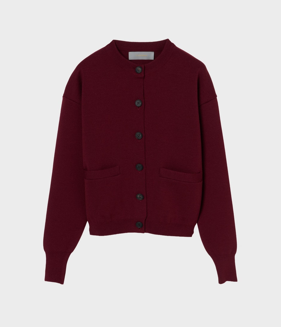 MILANO RIB CARDIGAN 詳細画像 WINE 1