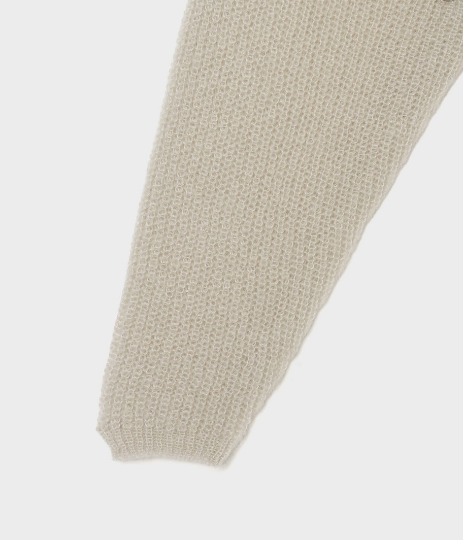Mohair cardigan 詳細画像 LIGHT GREY 4
