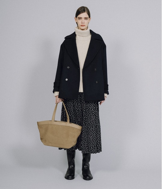 POLO NECK RIB PULLOVER 詳細画像