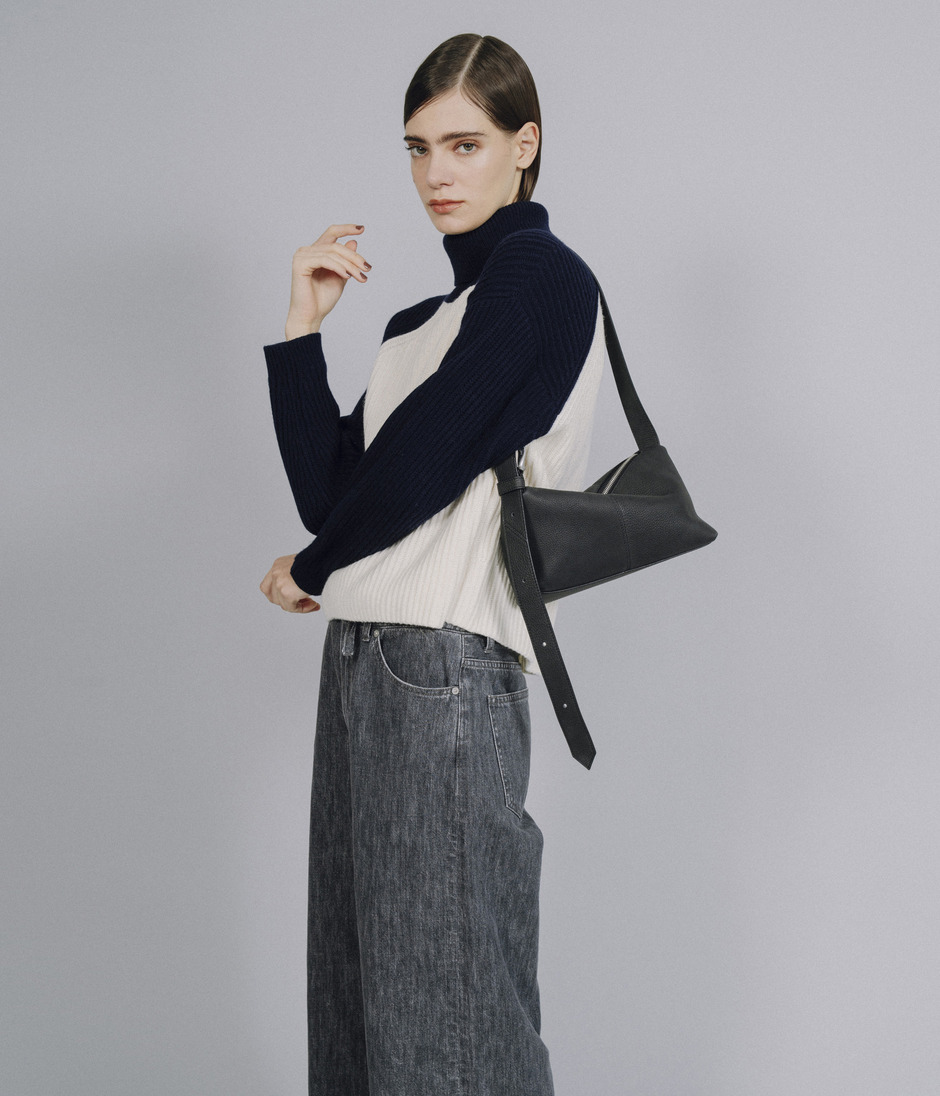 BICOLOR TURTLE NECK  詳細画像 OFF WHITE 9