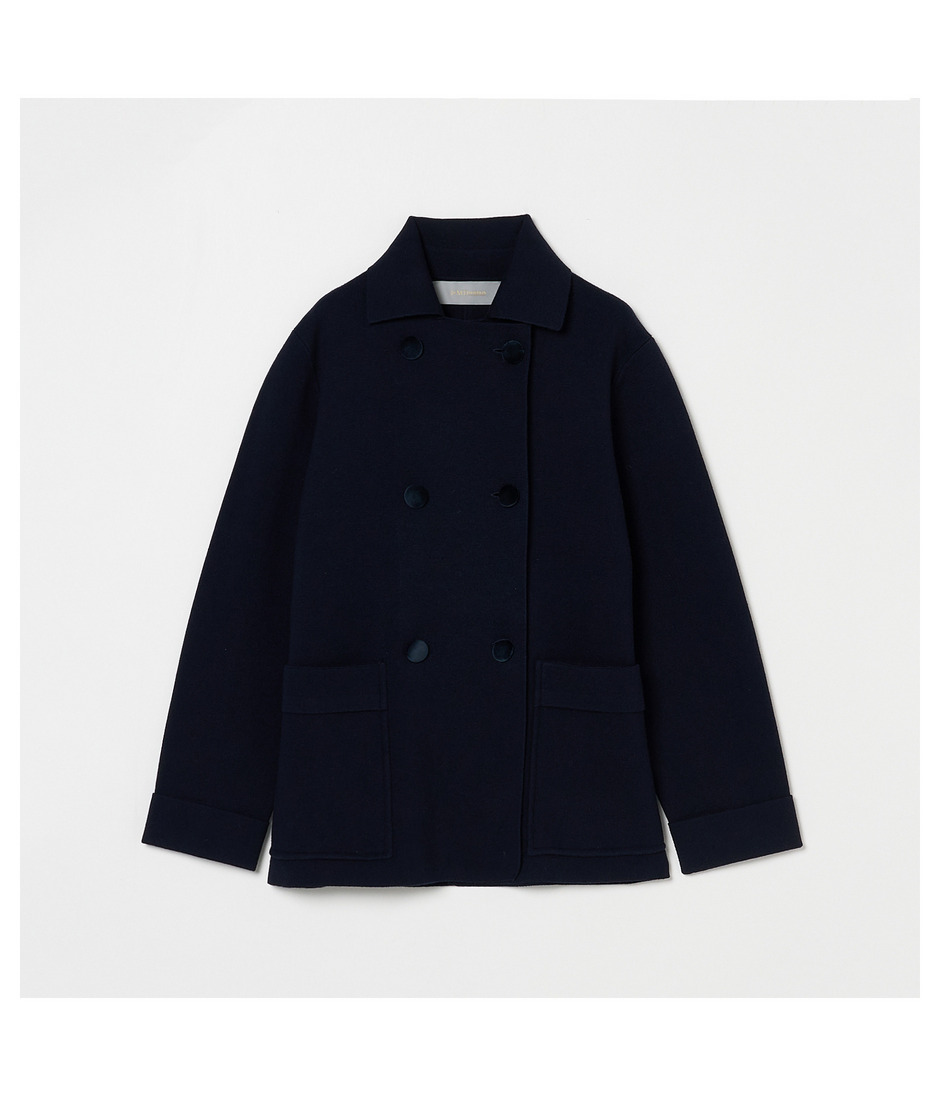 MILANO RIB DOUBLE JACKET 詳細画像 NAVY 1