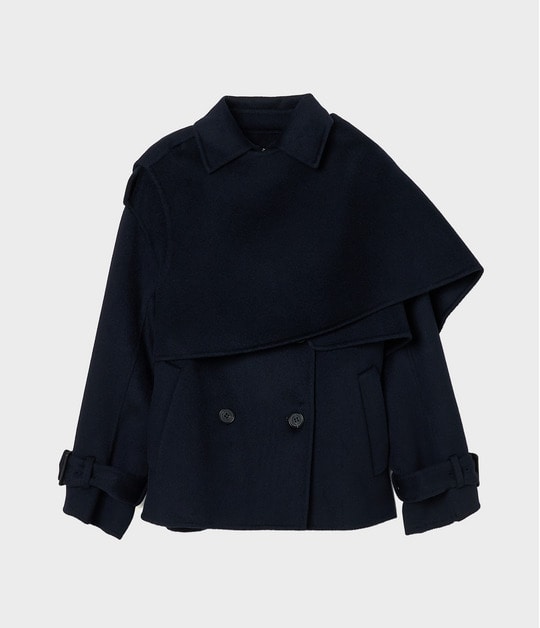 Short trench coat