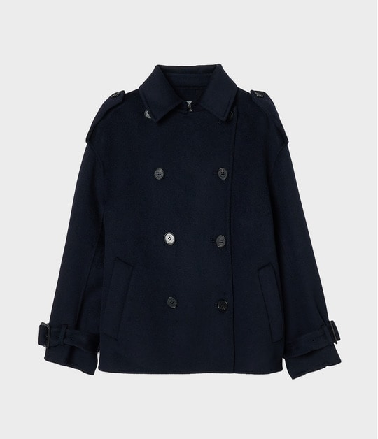 Short trench coat 詳細画像