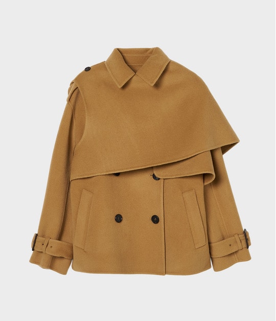 Short trench coat