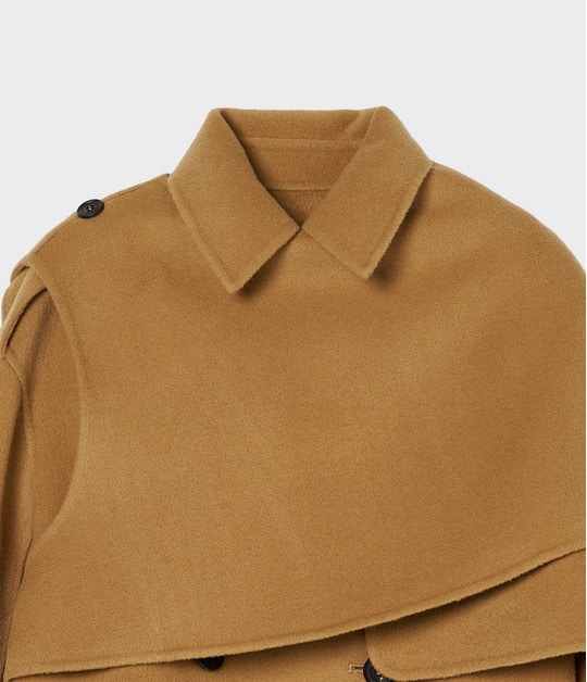 Short trench coat 詳細画像
