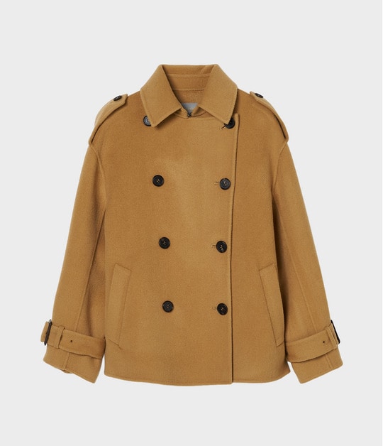 Short trench coat 詳細画像