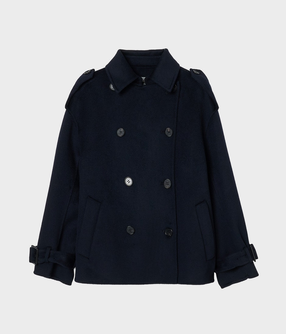 Short trench coat 詳細画像 NAVY 7