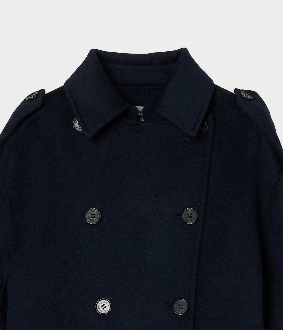 Short trench coat 詳細画像 NAVY 9