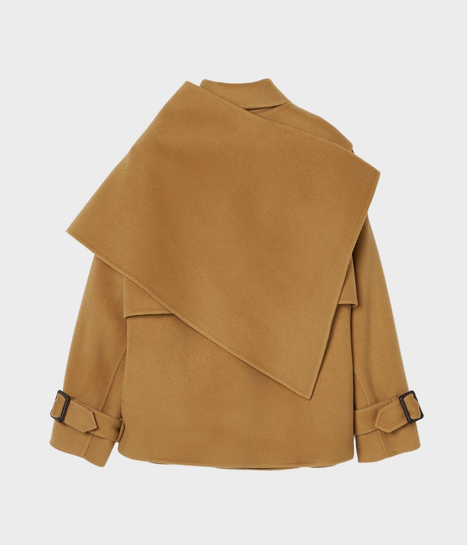 Short trench coat 詳細画像 CAMEL 2