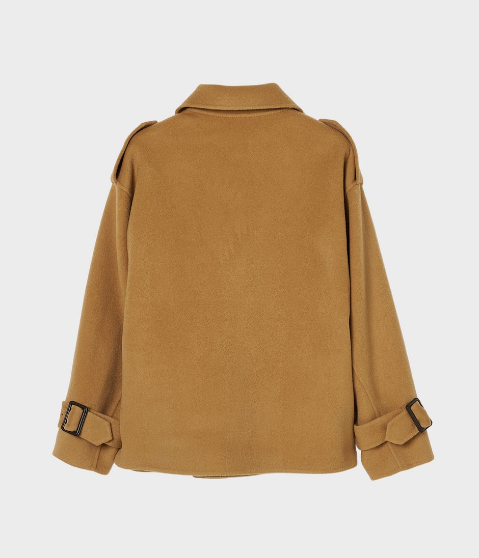 Short trench coat 詳細画像 CAMEL 8