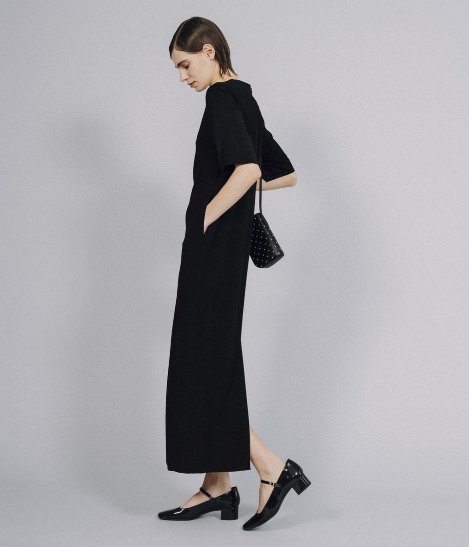SHORT SLEEVE DRESS 詳細画像 BLACK 8
