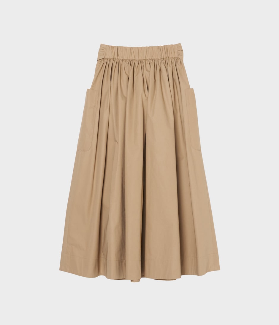 GATHERED SKIRT 詳細画像 BEIGE 2