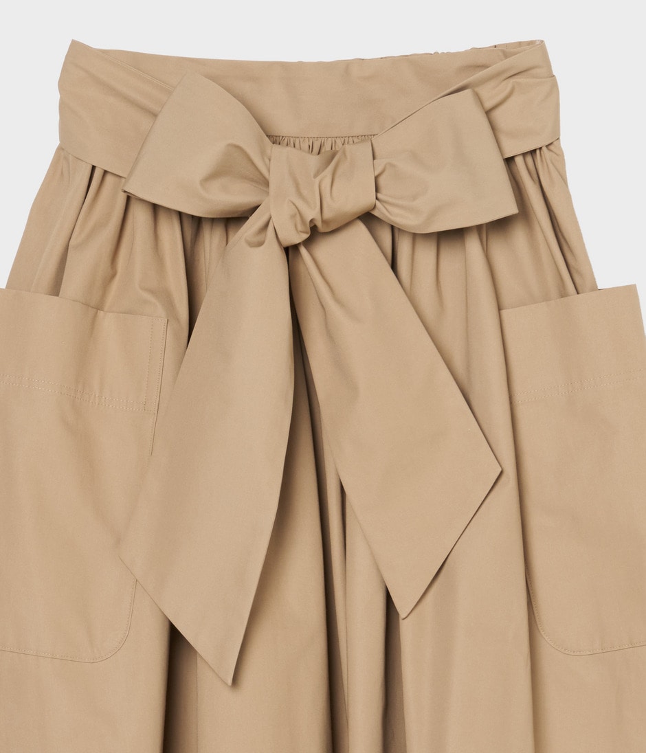 GATHERED SKIRT 詳細画像 BEIGE 3