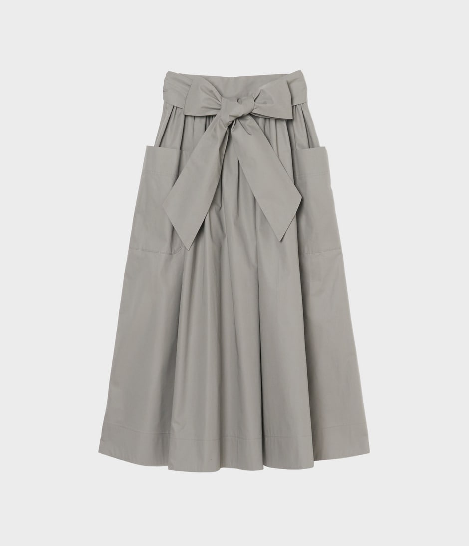 GATHERED SKIRT 詳細画像 GREY 1