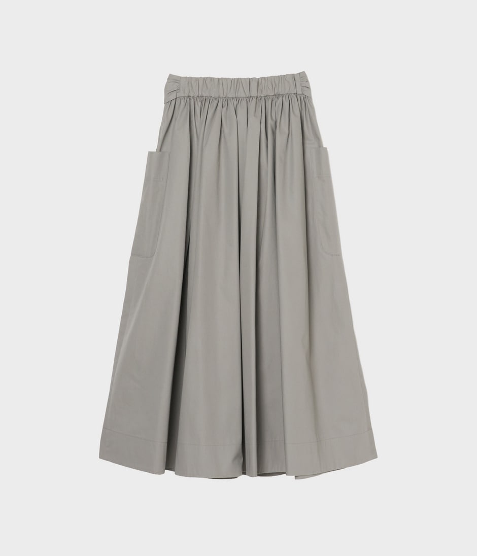 GATHERED SKIRT 詳細画像 GREY 2