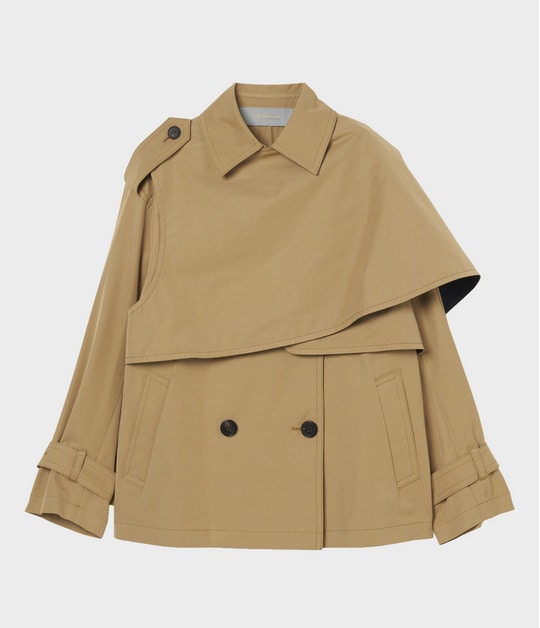 SHORT TRENCH COAT