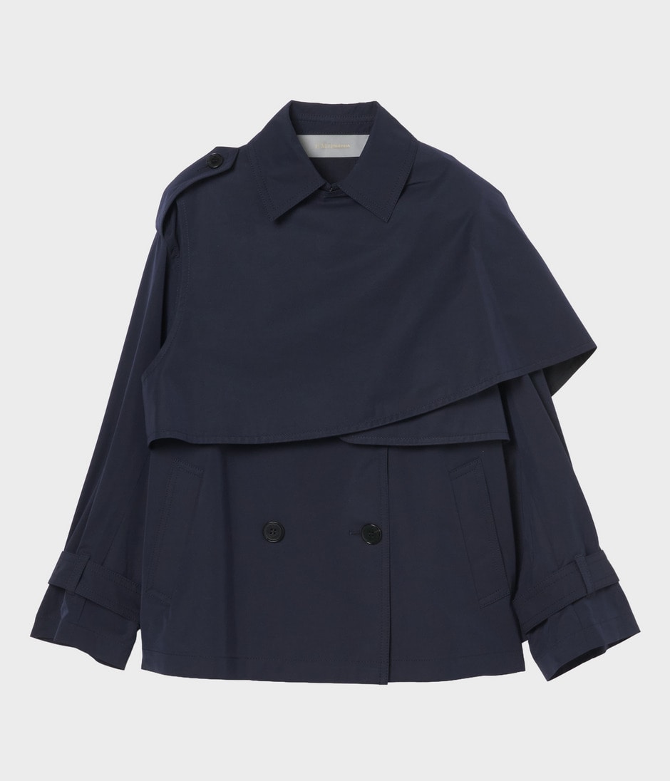 SHORT TRENCH COAT 詳細画像 NAVY 1