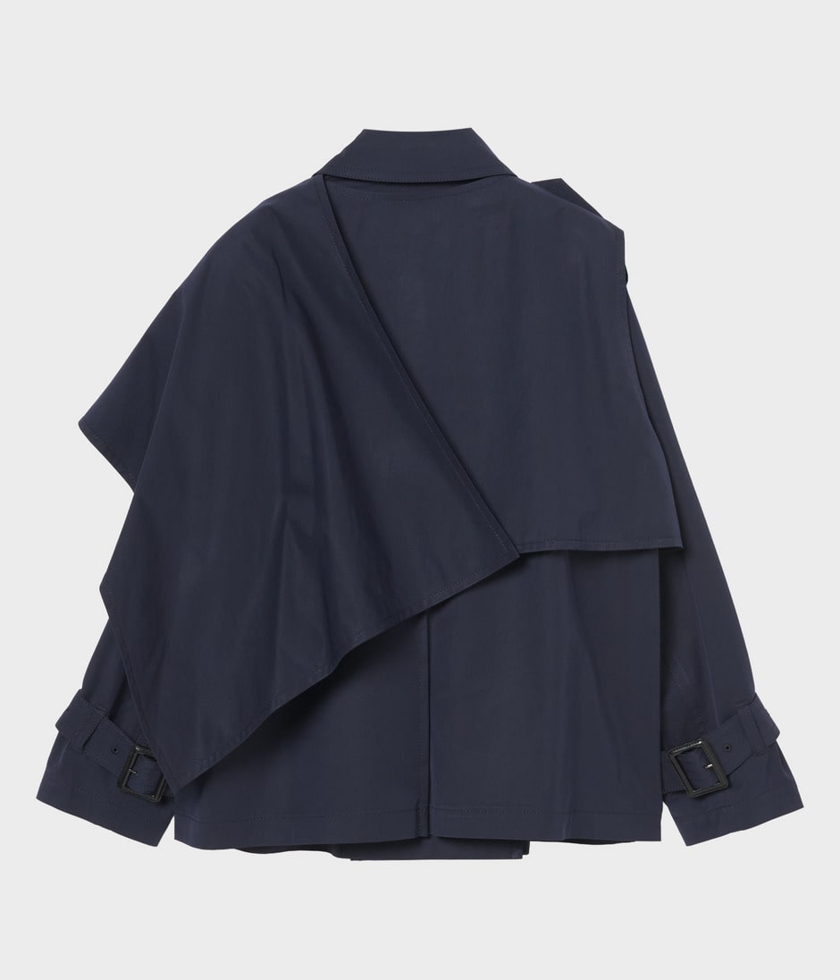 SHORT TRENCH COAT 詳細画像 NAVY 2