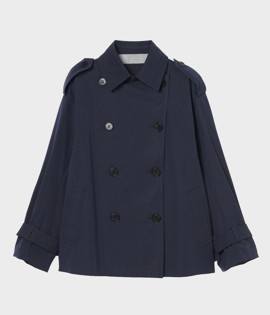 SHORT TRENCH COAT 詳細画像 NAVY 3