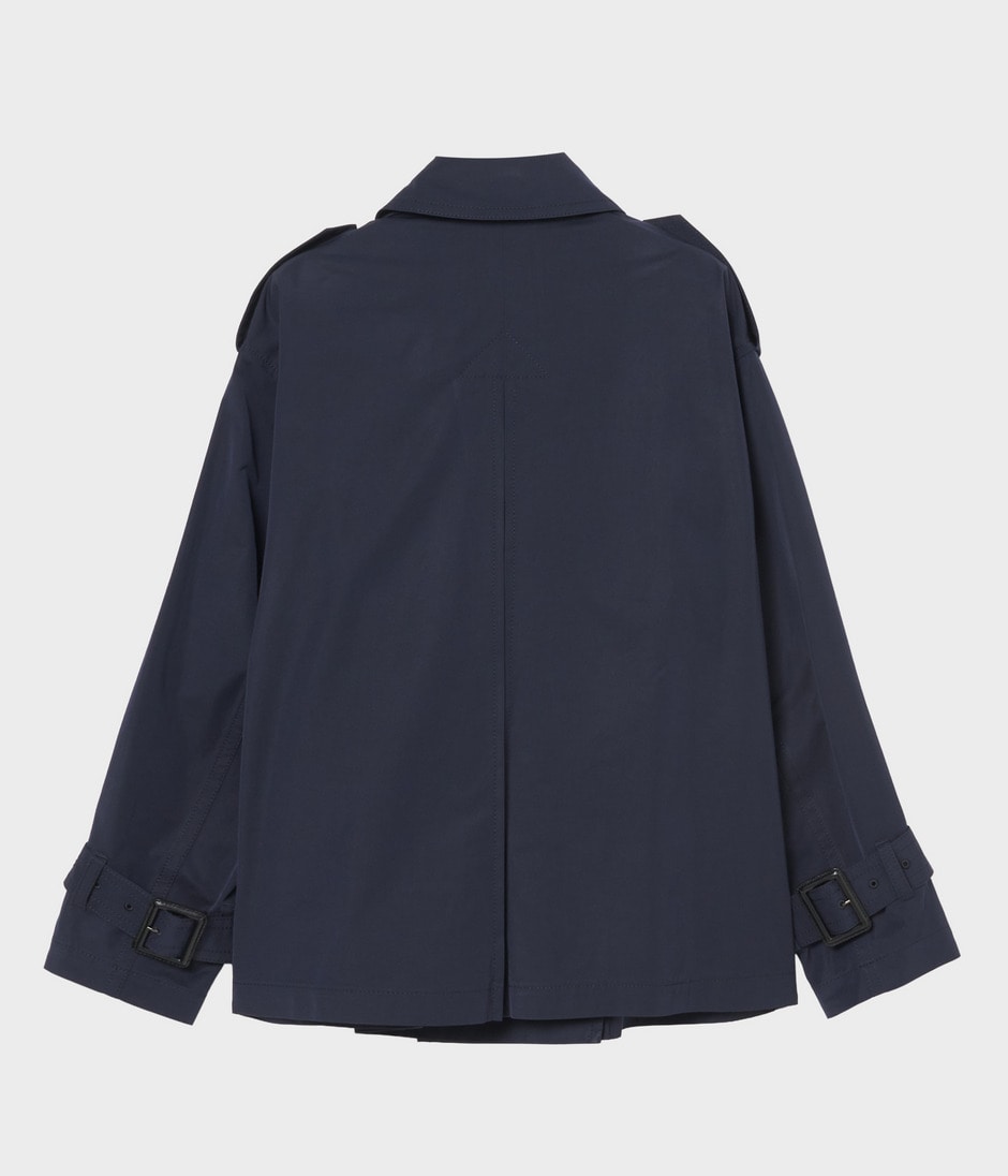 SHORT TRENCH COAT 詳細画像 NAVY 4