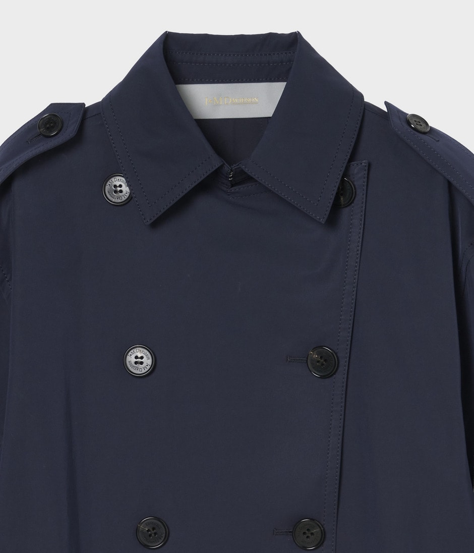 SHORT TRENCH COAT 詳細画像 NAVY 6