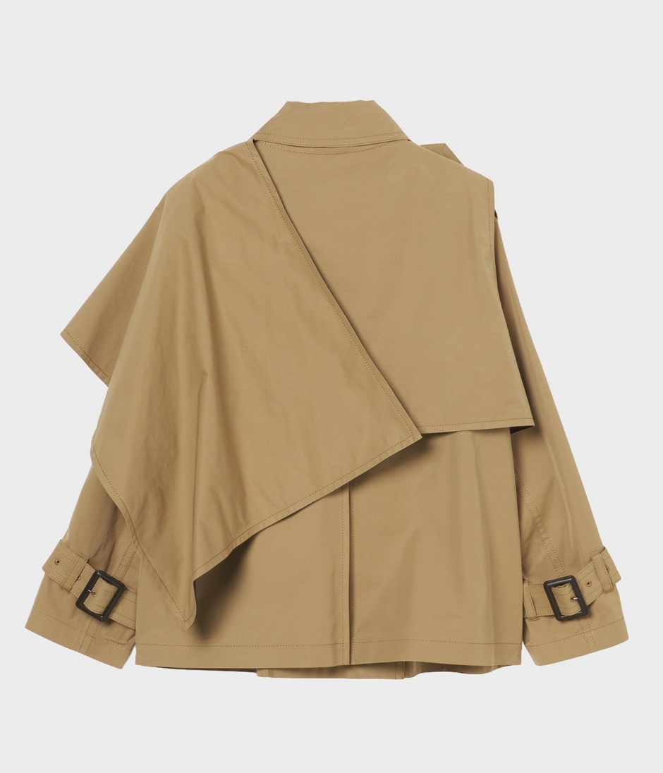 SHORT TRENCH COAT 詳細画像 CAMEL 2