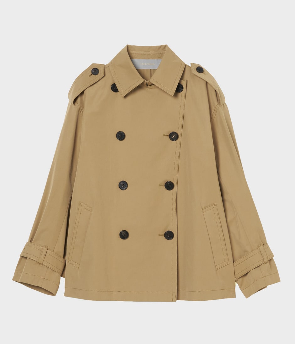 SHORT TRENCH COAT 詳細画像 CAMEL 3