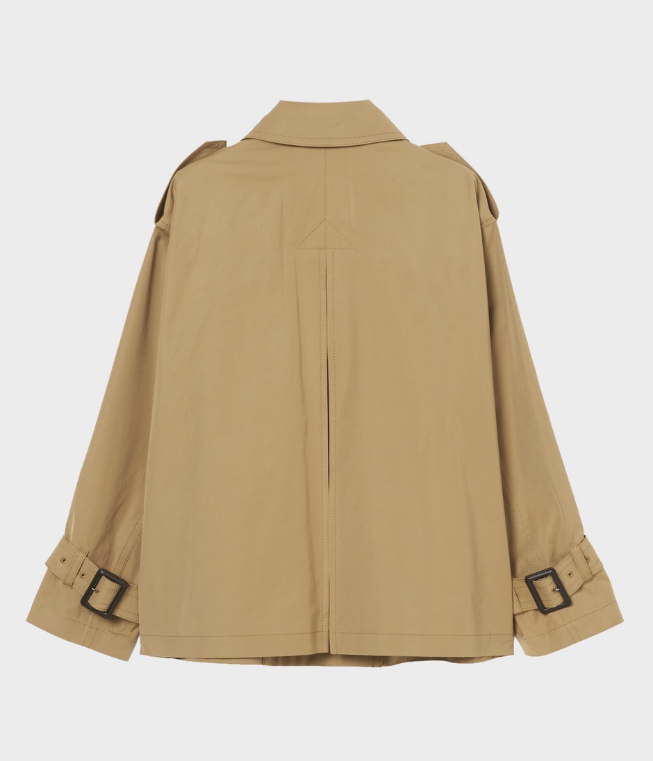 SHORT TRENCH COAT 詳細画像 CAMEL 4