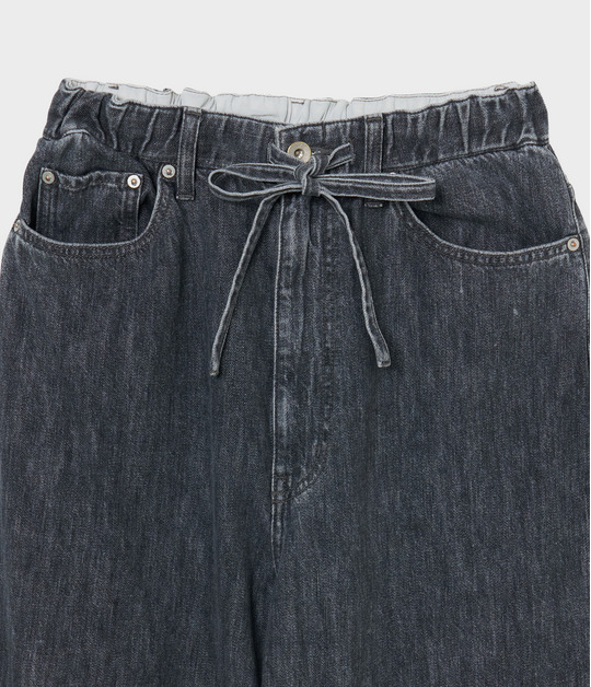 Drawstring denim 詳細画像