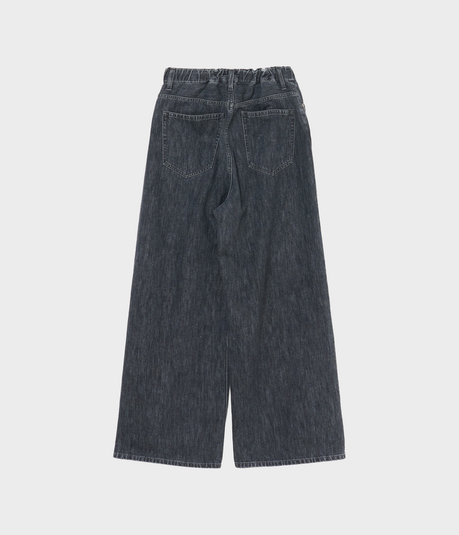Drawstring denim 詳細画像 LIGHT GREY 2