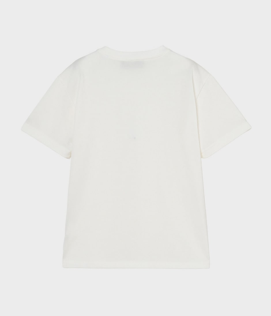 CREW NECK T-SHIRT 詳細画像 WHITE 2