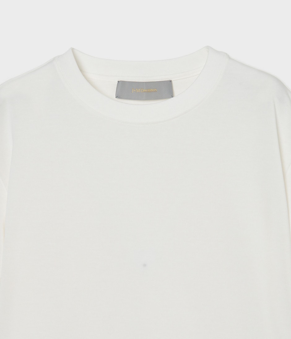 CREW NECK T-SHIRT 詳細画像 WHITE 3