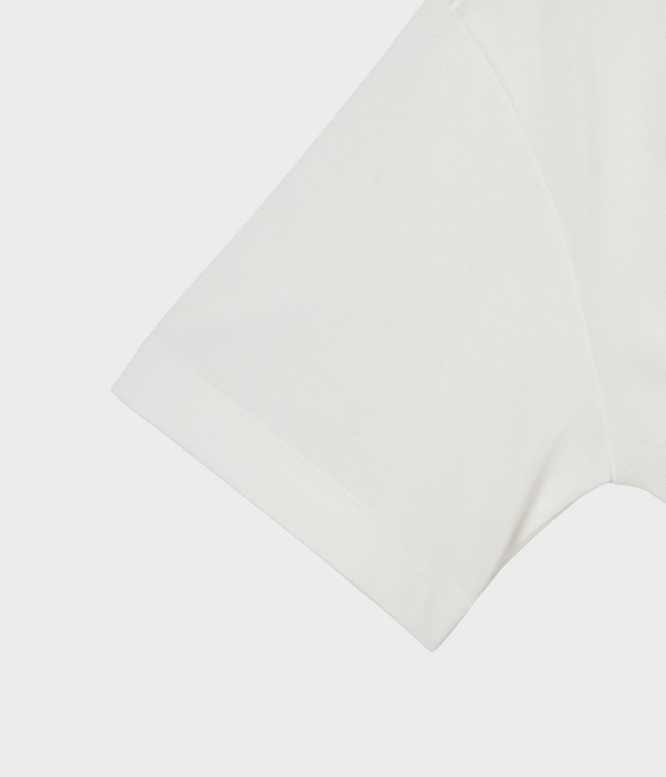 CREW NECK T-SHIRT 詳細画像 WHITE 4