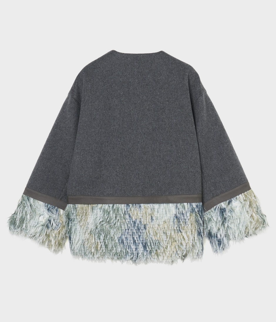 Shaggy coat 詳細画像 GREY 2